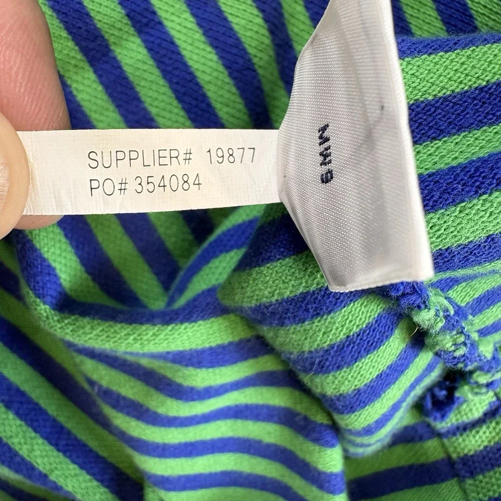 Polo Ralph Lauren  Lot Of 2 Men's L Striped Polo Shirts Cotton Preppy